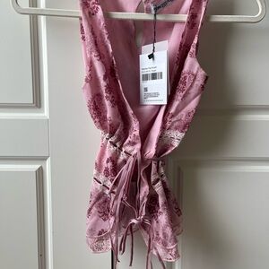 Princess Polly Purple and Pink Top